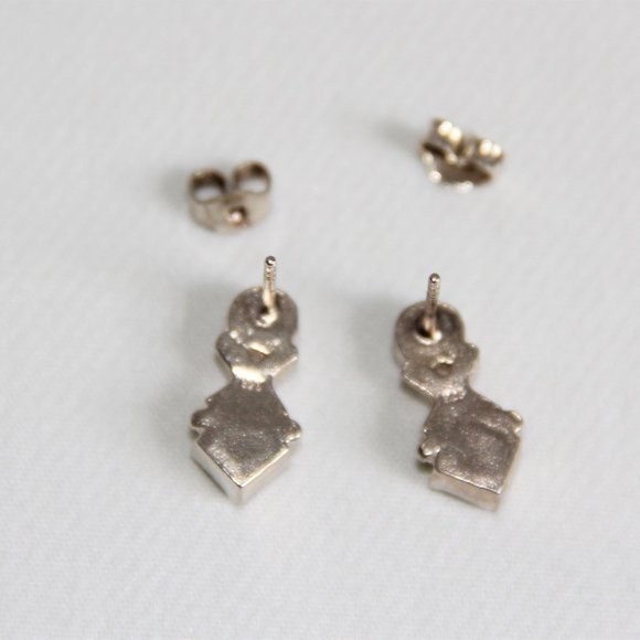 New & Tags Ashley Andrews Sterling Silver Earrings - Picture 6 of 8